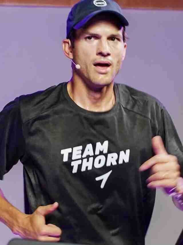 Ashton Kutcher falls apart New York Marathon Training