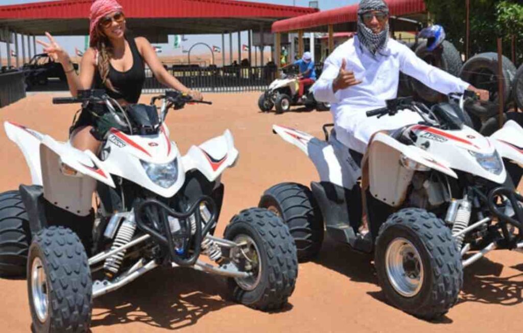 dubai desert safari quad biking