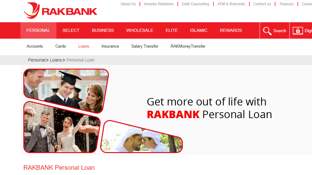 rak bank personal loan app