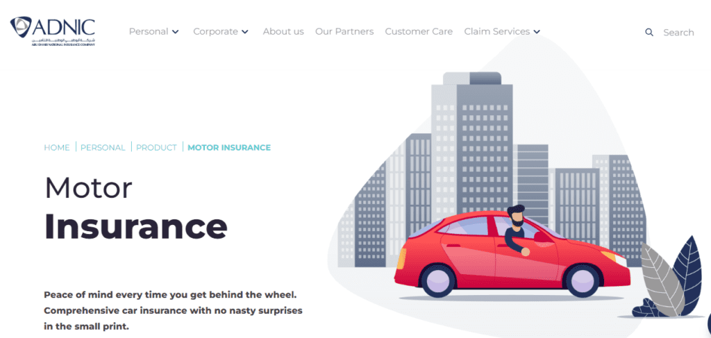 ADNIC Online Car Insurance in dubai (UAE)